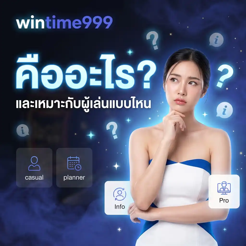 wintime999 คืออะไร และเหมาะกับผู้เล่นแบบไหน